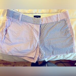JCREW striped shorts